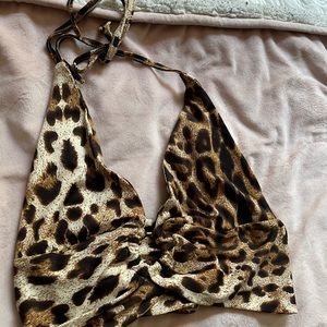 Cheetah print top